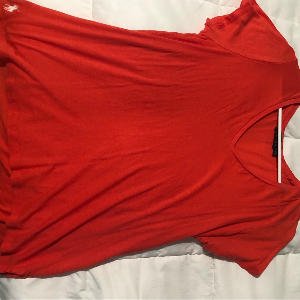 Short sleeve Ralph Lauren v neck